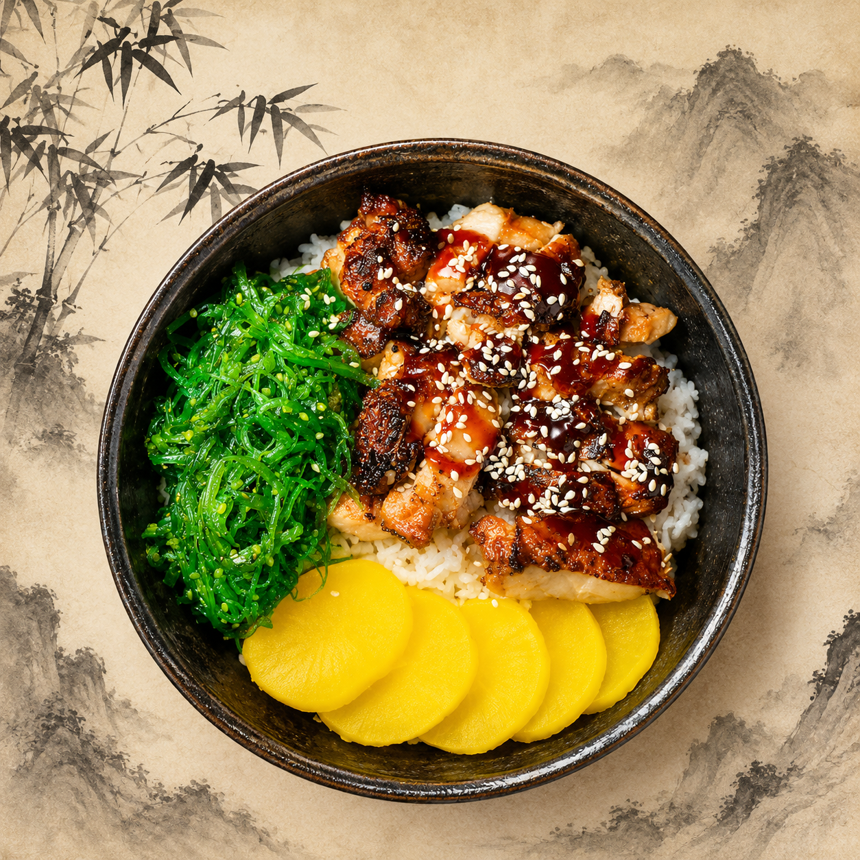 Chicken Leg Bowl at Bowl & Crunch