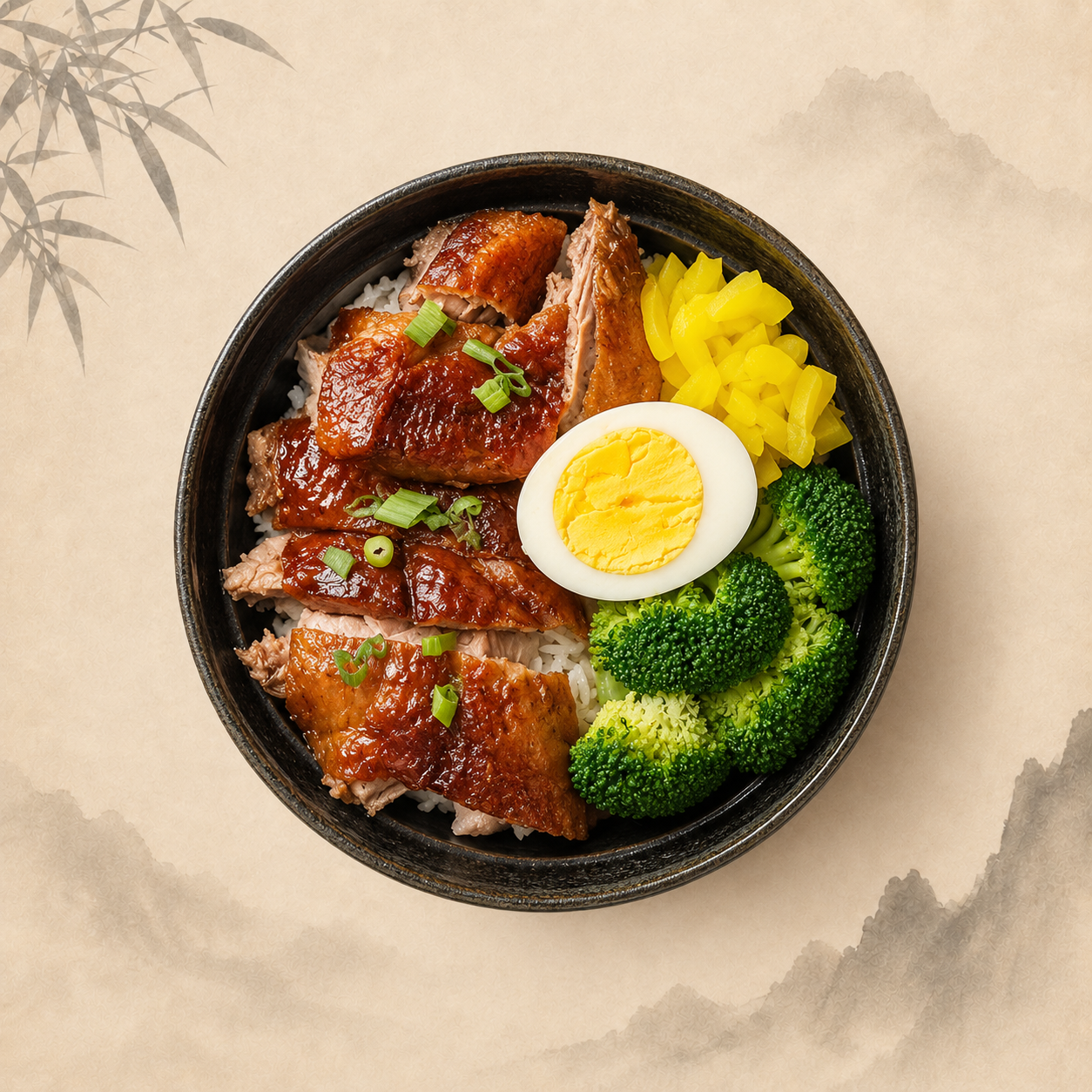 Roasted Duck Bowl at Bowl & Crunch