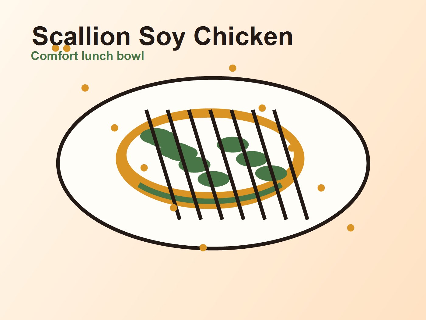 Scallion Soy Chicken Bowl at Bowl & Crunch
